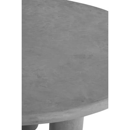 DTP Home Dining table Clio round 140 DUSK,76xØ140 cm, mortex Grijs