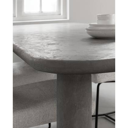 DTP Home Dining table Clio rectangular 260 DUSK,76x260x100 cm, mortex Grijs