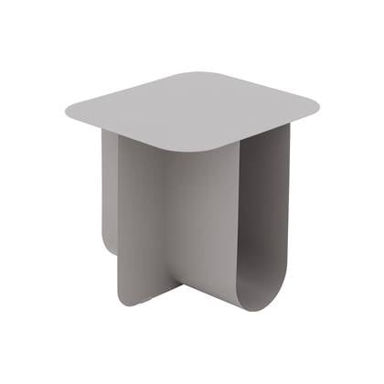 Goossens Bijzettafel Lottie, Bijzettafel Grijs