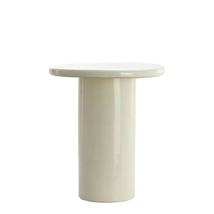 Light&living Bijzettafel Ø40,5x45,5 cm TUDO keramiek Wit