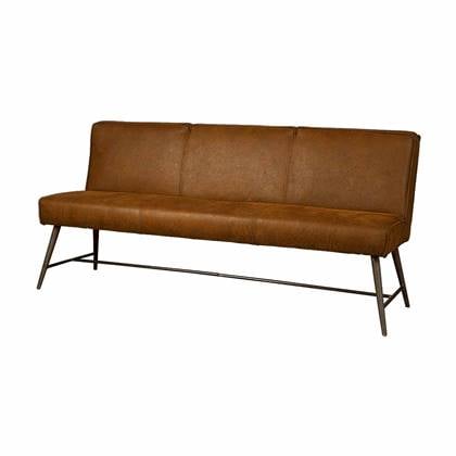 Tower Living Anli-Style  Belmonte bench 155 - fabric cherokee 8 cognac