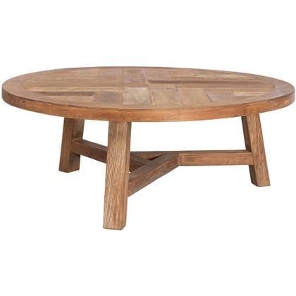DTP Home Coffee table Monastery round,35xØ90 cm, 3,5 cm top, recycl... Groen