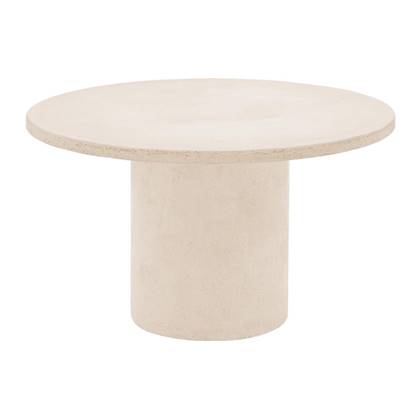 Goossens Tafel Stone in Beige Grijs