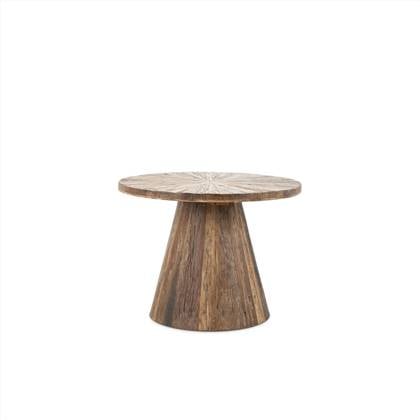 Salontafel Nadia rond teak 60 cm