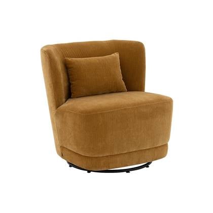 Goossens Draaifauteuil Ted Geel