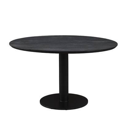 Eettafel Berlijn rond 130cm Zwart