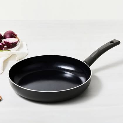 ISENVI Avon keramische koekenpan 28 CM - Ergo greep Grijs