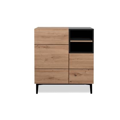 Calicosy - Buffetkast Nola - 80 cm Bruin