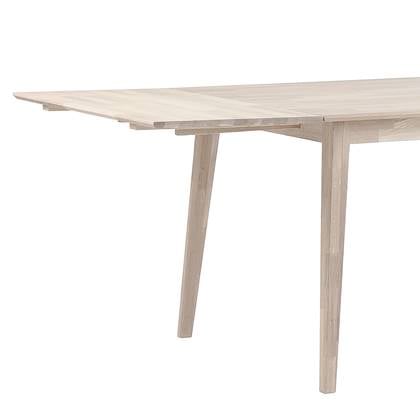 Rowico Home Filippa Verlengstuk voor Houten Eettafel - Whitewash