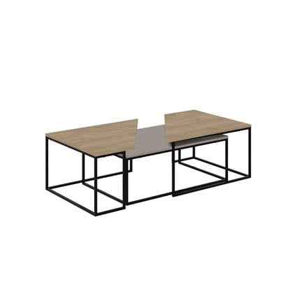 Calicosy - Salontafel Titan - 110|96 cm - Grijs