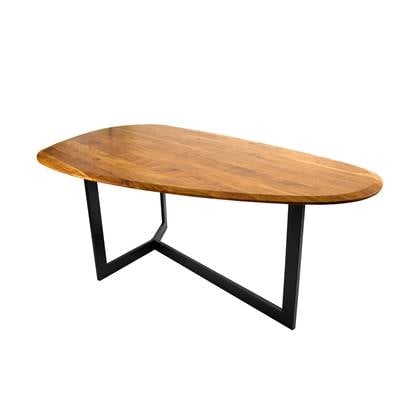 Kick eettafel Sven - 180 - Cognac