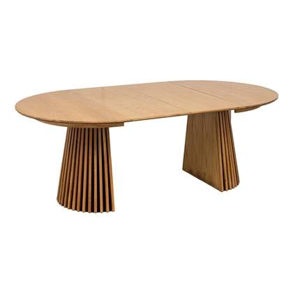 House Nordic - Eettafel Osaka Eiken Fineer Naturel Uitschuifbaar