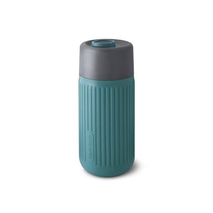 Black+Blum Glazen Reisbeker - 340ml - Blauw