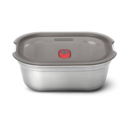 Black+Blum RVS Lunchbox - Geschikt voor Magnetron - 1.2 Ltr Grijs