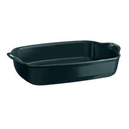 Emile Henry Schaal rechthoekig E-box - 420x270mm - Belle-lle Blauw