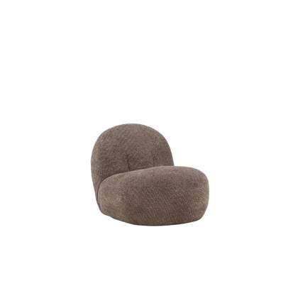 Samuel fauteuil - boucle - bruin