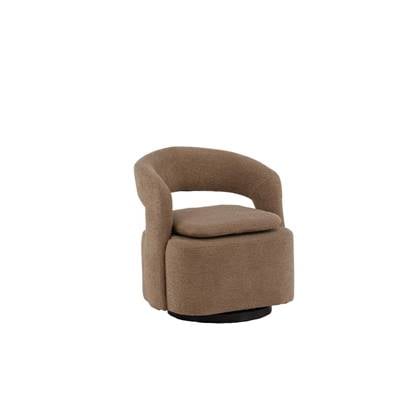 Teno draaibare fauteuil - boucle - beige