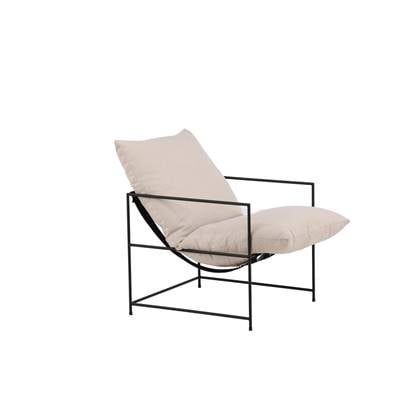 Mera fauteuil - linnen - beige