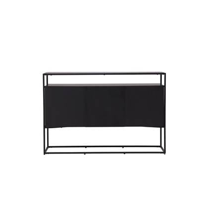 Svea  Soko dressoir - 120 cm - zwart