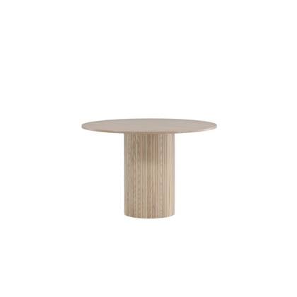 Luma ronde eettafel - ø110 cm - naturel