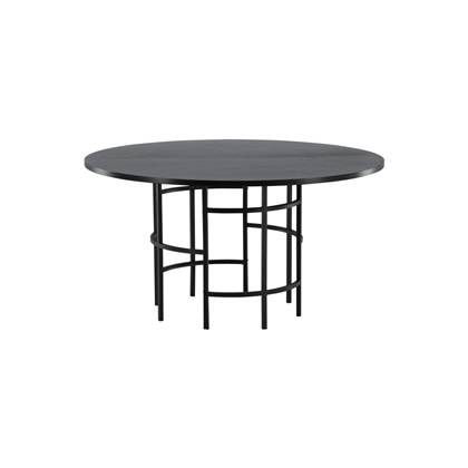 Svea - Milo ronde eettafel - ø140 cm - Zwart
