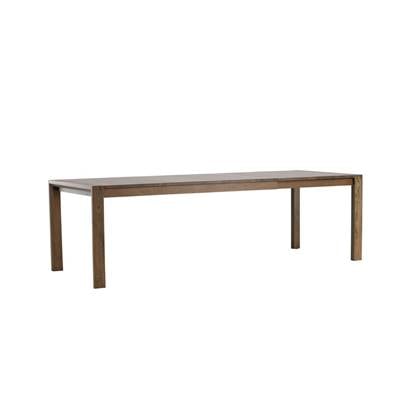 Tova uitschuifbare eettafel - 170/210/250 x 95 cm - donker eik