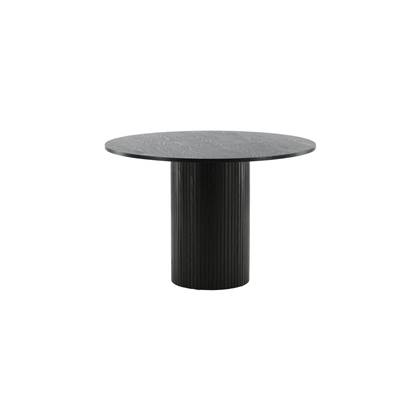 Luma ronde eettafel - ø110 cm - zwart