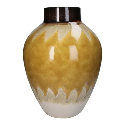 Kersten Vaas - Geel - Ø 28 cm