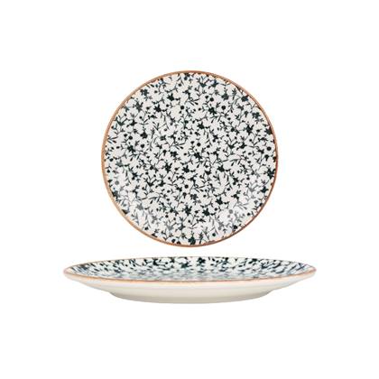 Bonna Gebaksbord - Calif - Porselein - 23 cm - set van 6