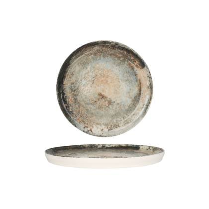 Rinart Gebaksbord - Obvara - Porselein - 24 cm - set van 6
