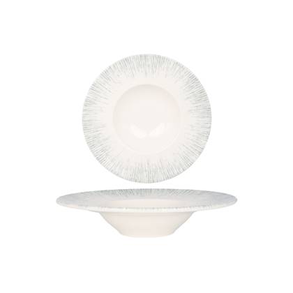 Bonna Pastabord - Iris - Porselein - 28 cm (400cc) - set van 2