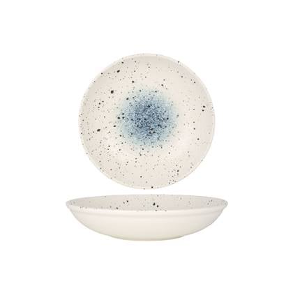Rinart Diep bord - Splash - Porselein - 25 cm (1200cc) - set van 6