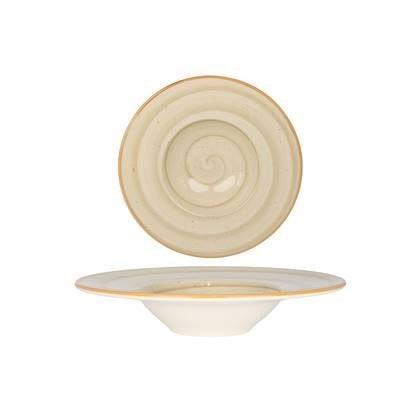 Bonna Pastabord - Aura Terrain - Porselein - 28 cm (400cc) - set van 2