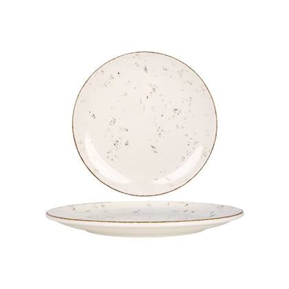 Bonna Dinerbord - Grain - Porselein - 25 cm - set van 6