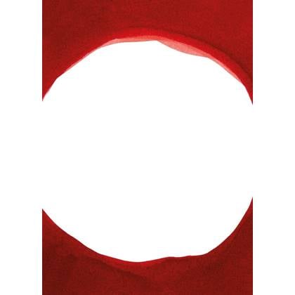 Paper collective Poster Norm Architects Enso Red III 30x40cm