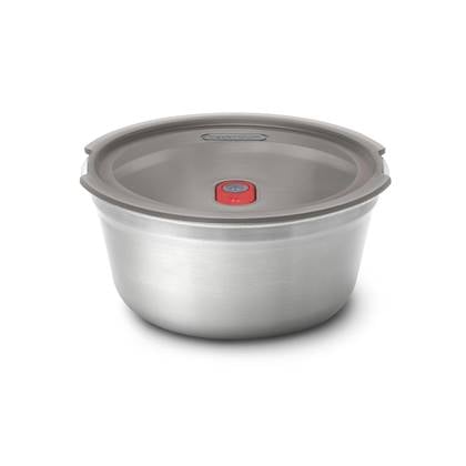 Black+Blum RVS Lunchbox - Kom - Geschikt voor Magnetron - 950ml Grijs