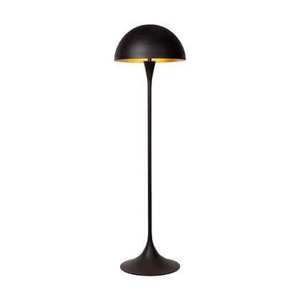 Atmooz - Vloerlamp Taluha - Zwart met Gouden Binnenkant - Ø 40 cm - Metaal - E27 Fitting - 140 cm