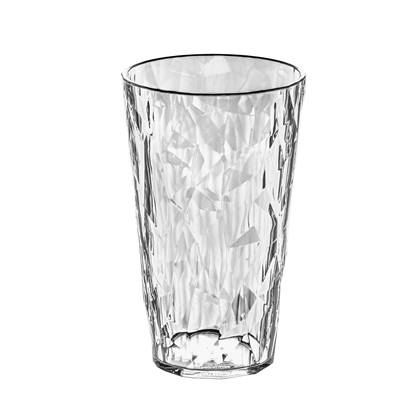 Koziol CLUB L Beker 400ml crystal clear 6st