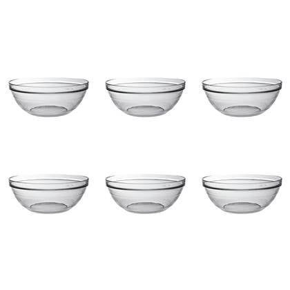 Duralex Schaal Lys 23 cm 2.4 l Transparant Hardglas 6 stuks