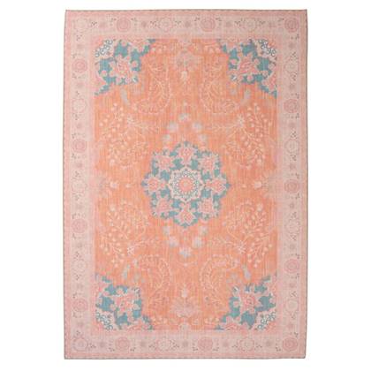 Vintage buitenkleed - Valenca Luna terra/roze 200x290 cm