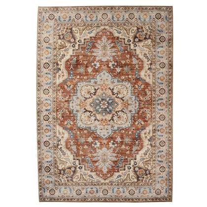 Heritaged Vintage buitenkleed - Valenca Fino terracotta - 80x150 cm