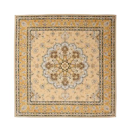 Heritaged Buitenkleed vierkant Vintage - Valenca Nova geel - 160x160