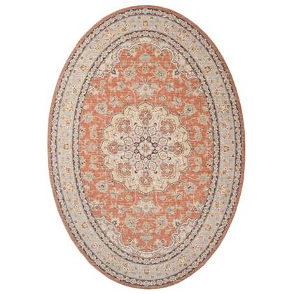 Heritaged Buitenkleed ovaal Vintage - Valenca Nova terracotta - 80x150