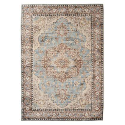 Heritaged Vintage buitenkleed - Valenca Fino lichtblauw - 230x330 cm