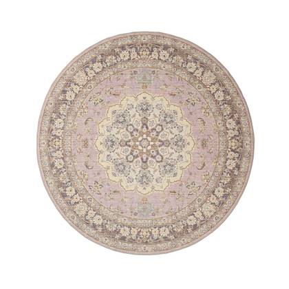 Rond Vintage buitenkleed - Valenca Nova paars/roze 230 cm rond