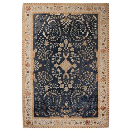 Heritaged Vintage buitenkleed - Valenca Sera donkerblauw - 120x160 cm