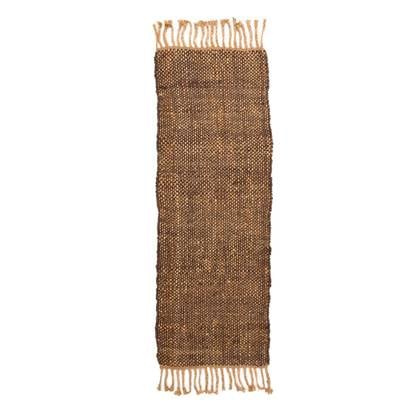 Boho&me Jute loper Chunky - Boho & me - bruin|naturel - 70x200 cm