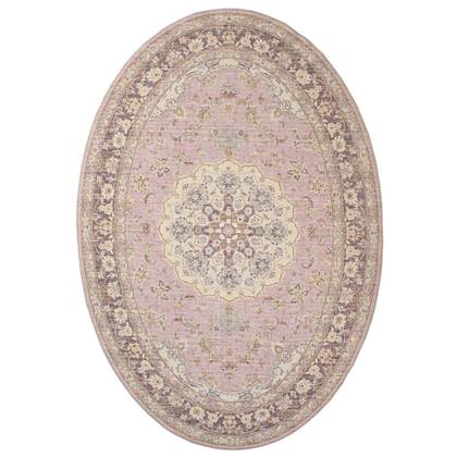 Heritaged Buitenkleed ovaal Vintage - Valenca Nova paars|roze - 80x150