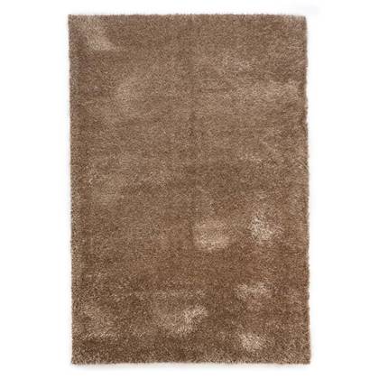 Hoogpolig vloerkleed velvet - Posh beige 120x180 cm