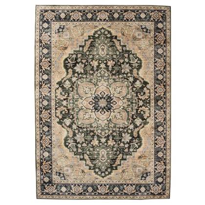 Heritaged Vintage buitenkleed - Valenca Fino beige|groen - 160x230 cm Beige, Groen